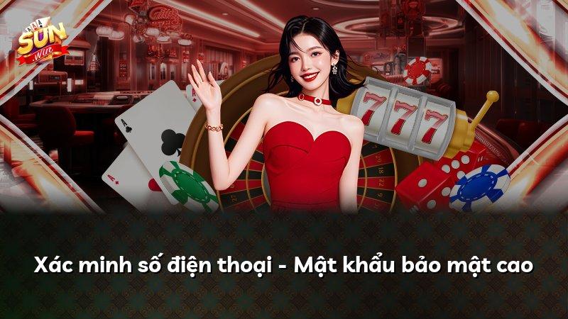 Xác minh số điện thoại - Mật khẩu bảo mật cao